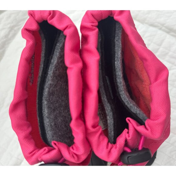 Columbia Twin Tundra Kid Size 13 US (5-6.5 Y ) Waterproof Winter Snow Boot Pink - Picture 5 of 9